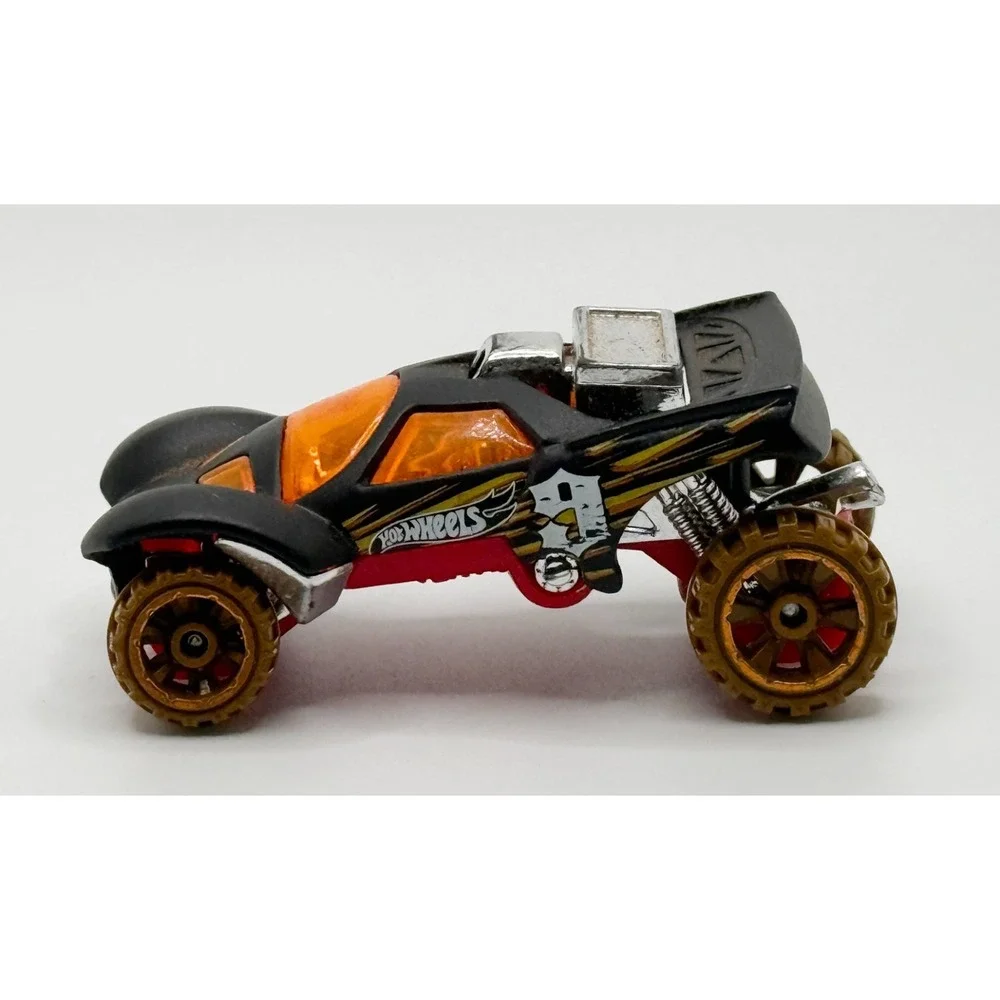 Hot Wheels Black CDV48 Car #9 Diecast Brown Tires‎ Thailand